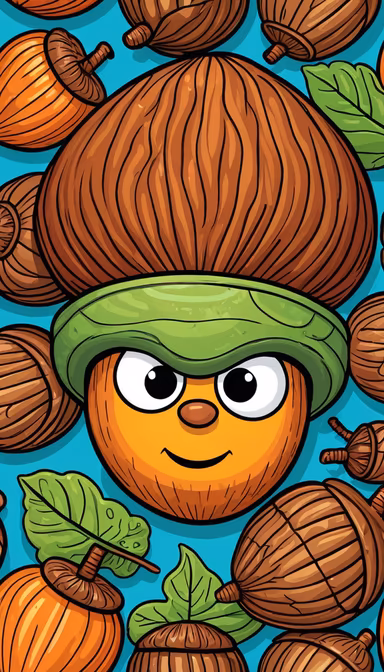 Nutty Character Nutty Character