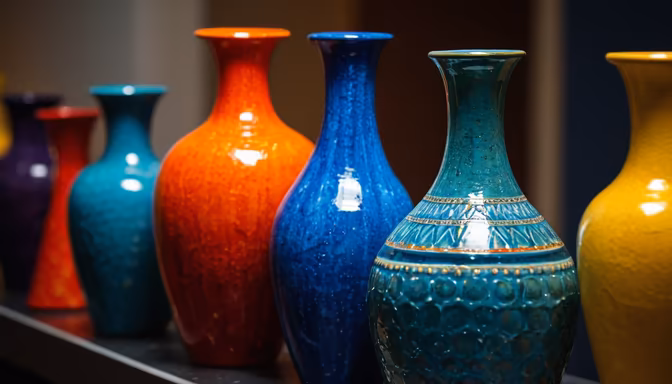 Colorful Vases
