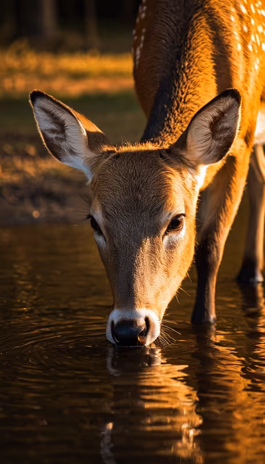 Thirsty Deer Thirsty Deer
