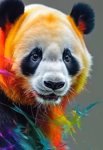 Rainbow Panda Rainbow Panda