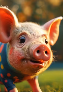 Meet the happiest piglet Meet the happiest piglet