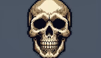 Pixel Skull Pixel Skull