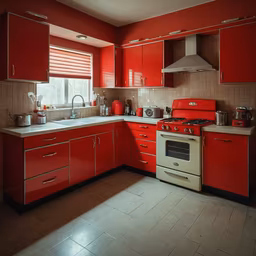 Retro Kitchen Charm
