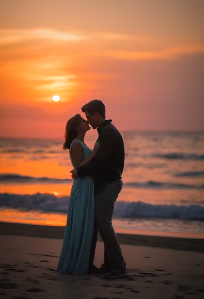 Sunset Embrace Sunset Embrace
