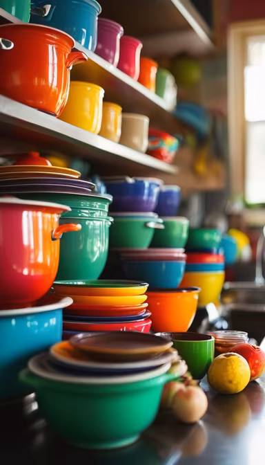 Colorful Kitchenware