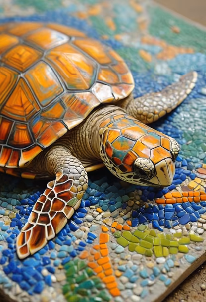 Mosaic Turtle