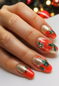 Festive Nail Art