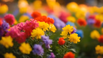 Colorful Blooms Colorful Blooms