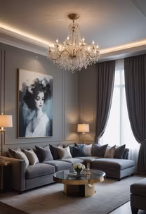 Living Room Elegance Living Room Elegance