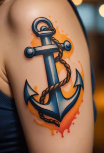 Anchored