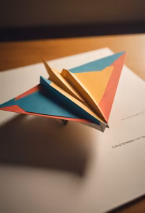 Paper Plane Geometry Paper Plane Geometry