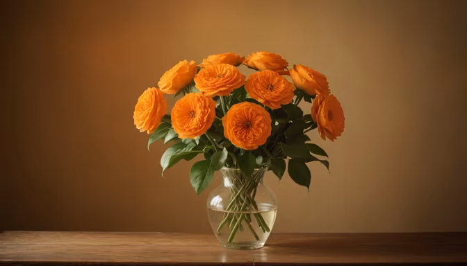 Orange Roses