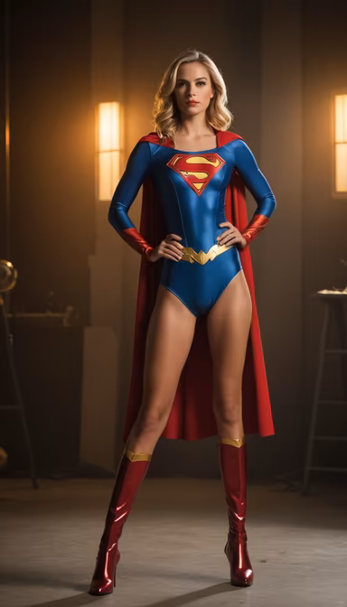 Supergirl Ready for Action Supergirl Ready for Action