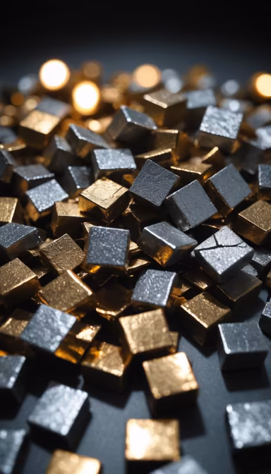 Golden and Silver Cubes Golden and Silver Cubes