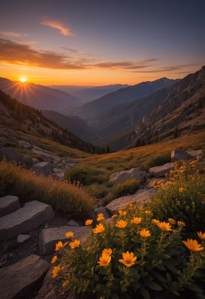Mountain Sunrise Mountain Sunrise