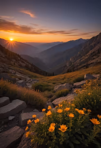 Mountain Sunrise Mountain Sunrise