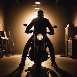 Riding into the Night