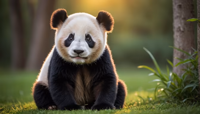 Panda Portrait