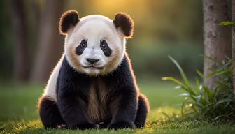 Panda Portrait