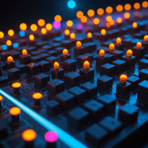 Circuit Board Cityscape