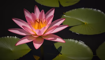Water Lily in Bloom Water Lily in Bloom