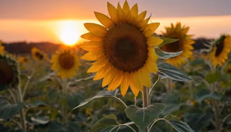 Sunflower Sunset Sunflower Sunset