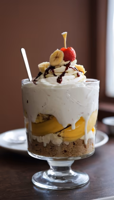 Banana Split Parfait Banana Split Parfait