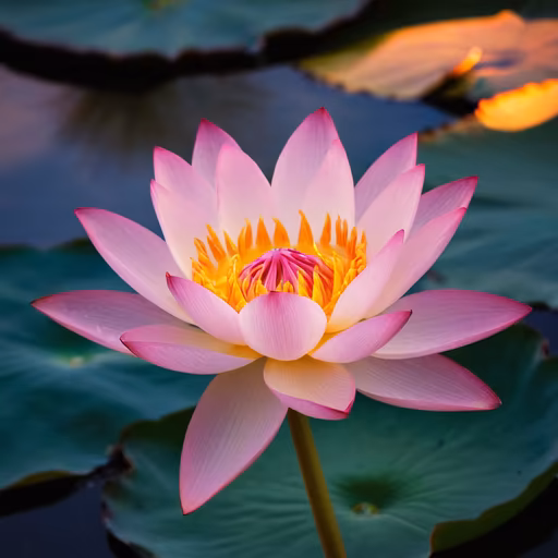 Lotus in Bloom