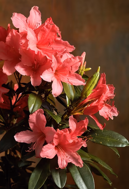 Coral Azalea Bloom Coral Azalea Bloom