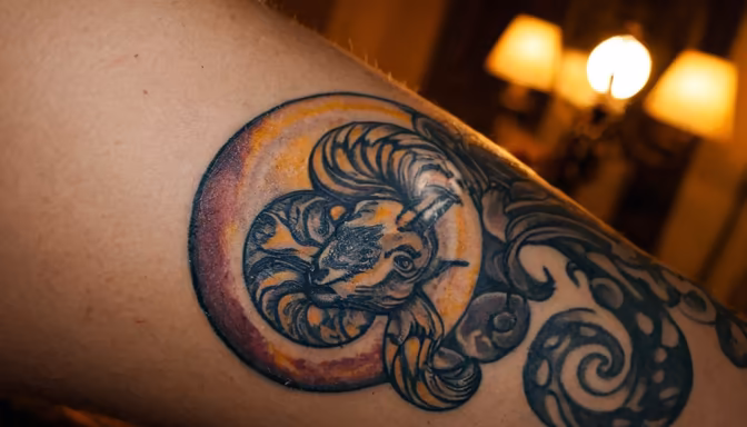 Ram Tattoo