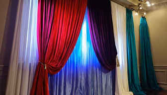 Colorful Curtains