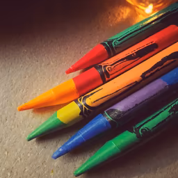 Colorful Crayons Colorful Crayons