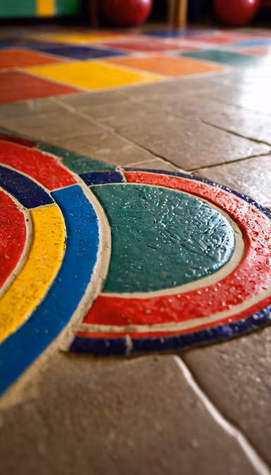 Colorful Floor Colorful Floor