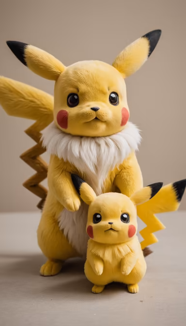 Pikachu and Pichu Pikachu and Pichu