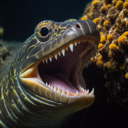 Moray Eel Gape