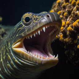 Moray Eel Gape Moray Eel Gape