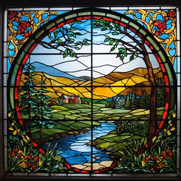 Stained Glass Serenity