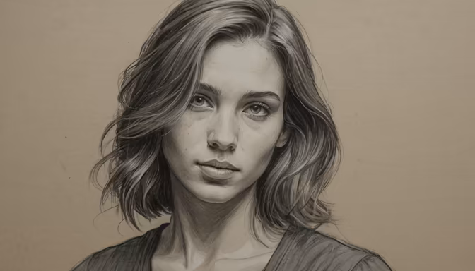 Serene Portrait