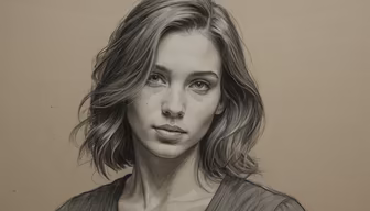 Serene Portrait