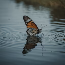 Butterfly's Reflection