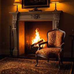 Cozy Fireplace