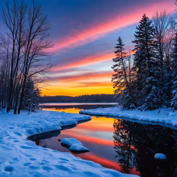 Winter's Reflection