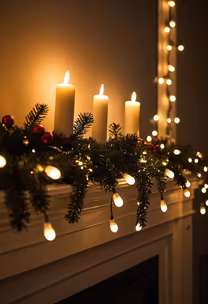 Holiday Mantel