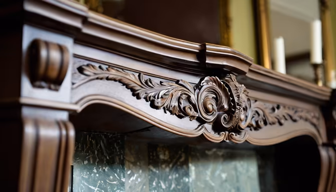 Ornate Fireplace