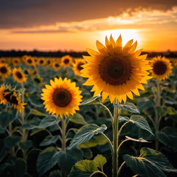 Sunflower Sunset Sunflower Sunset