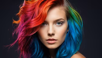 Rainbow Hair