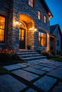 Evening at the Stone Manor