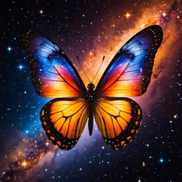 Cosmic Butterfly