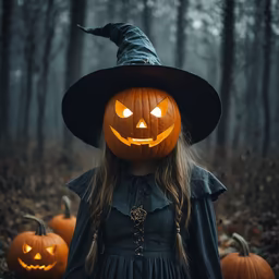 Pumpkin Witch Pumpkin Witch