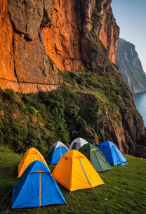 Cliffside Camping